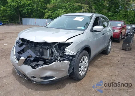 2016 Nissan Rogue S from USA, damaged, VIN KNMAT2MV3GP607623